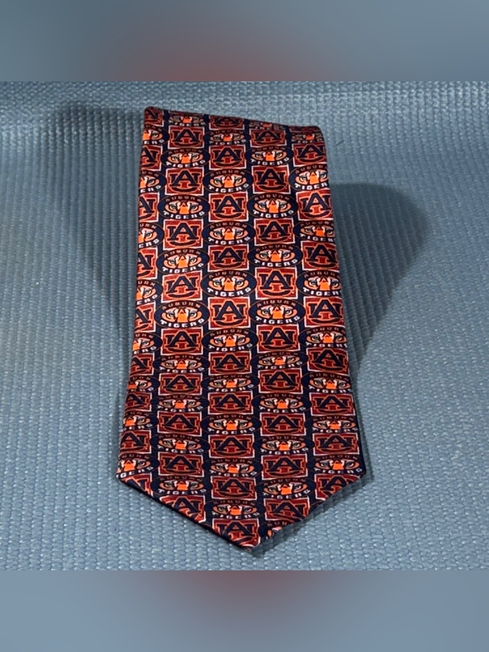 College Ties By Bobby Edwards Men’s Auburn Tigers Wide Necktie Vintage NWT